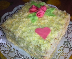 TORTA CIRI: mimosa fuori, diplomatica dentro