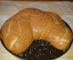 Pan brioche con sesamo e finocchietto