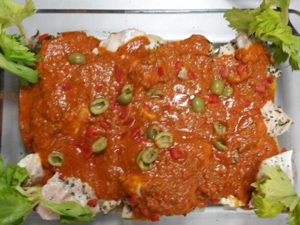 Filetti di persico alla marinara