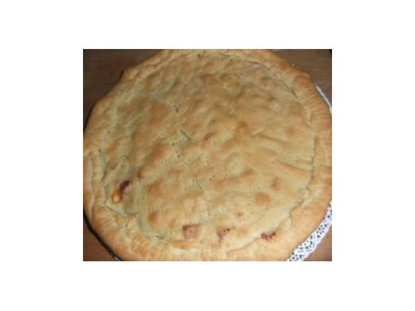 Tiella di Fiori di Zucca e Zucchine