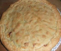 Tiella di Fiori di Zucca e Zucchine