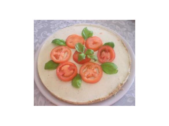 CHEESECAKE SALATA  AL POMODORO
