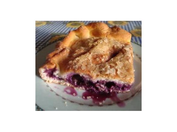 focaccia dolce con uva fragola