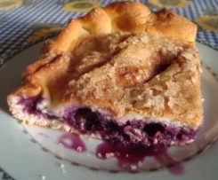 focaccia dolce con uva fragola