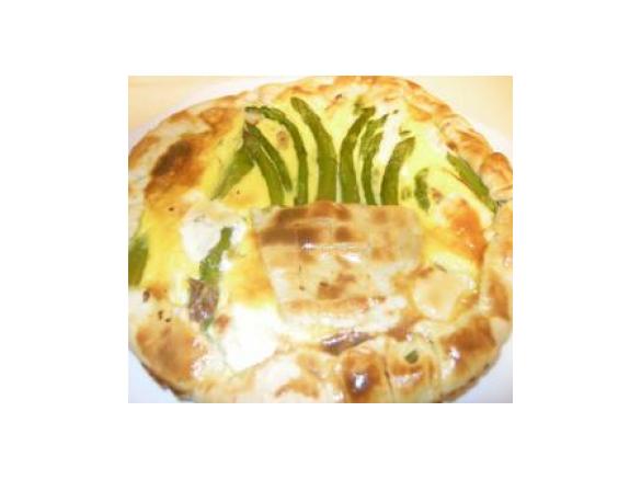 Tortaricca agli asparagi