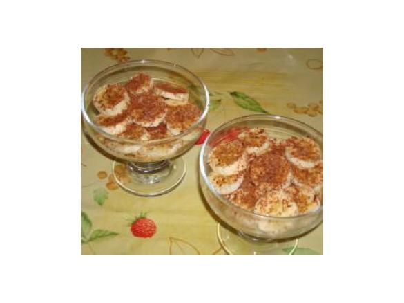 Coppe superlusso alla banana