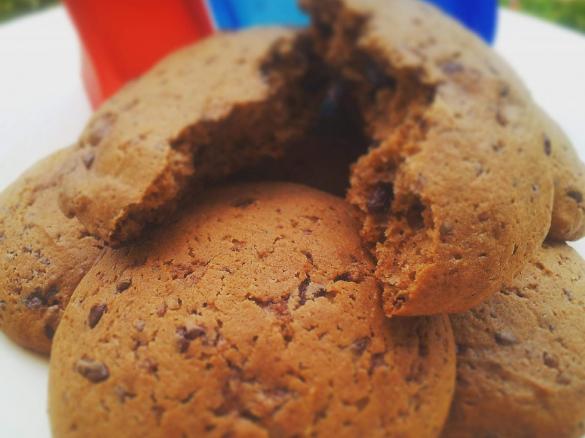 Pea-Bana-nut  Double Chocolate Chips Cookies 