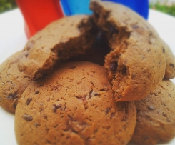 Pea-Bana-nut  Double Chocolate Chips Cookies 