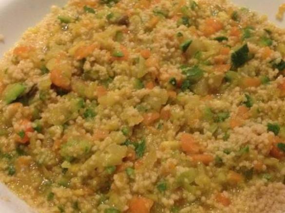 Cous Cous integrale con verdure speziate