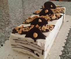 Torta gelato con scaglie di cioccolato light