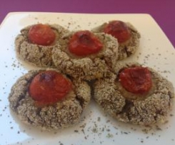 Pizzette di melanzane