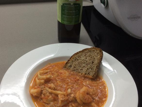 Zuppa di pesce misto