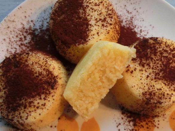 Cupcakes Cocco e Arancia cotti a Varoma