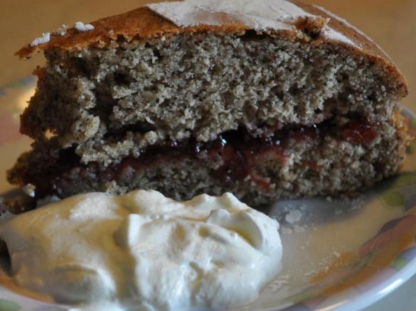 Schwarzplententorte Torta di grano saraceno