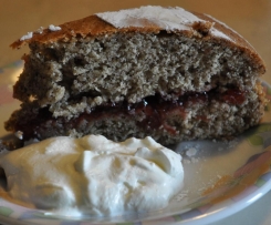 Schwarzplententorte Torta di grano saraceno