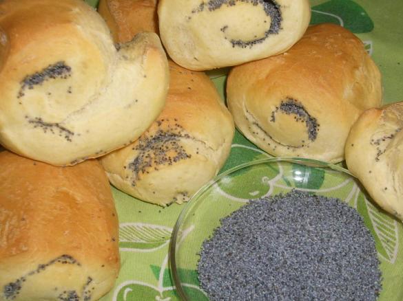 saccottini con semi di papavero