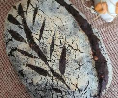 Pane doppio cioccolato con nocciole