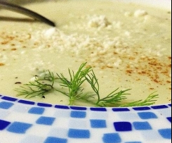 Vellutata porri e finocchi