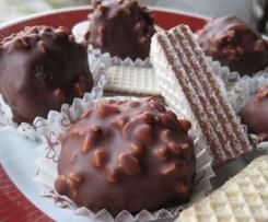 Cioccolatini tipo Rocher vegan