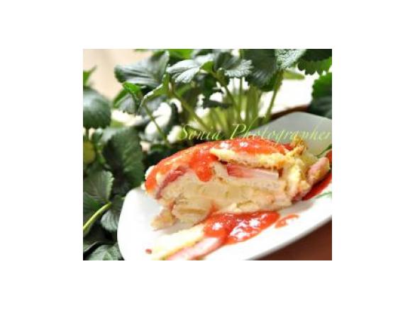 BUDINO DI PANE con frutta di stagione