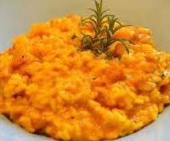 risotto integrale con lenticchie pollo e curcuma