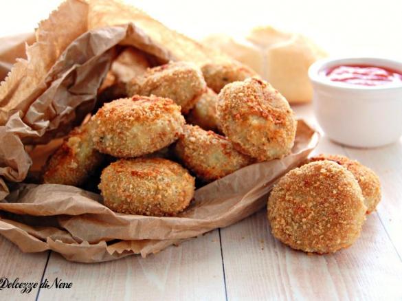 POLPETTE DI POLLO CON MORTADELLA