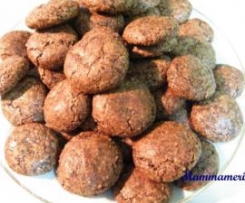 Biscottini speziati di cioccolato e mandorle