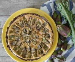 CROSTATA DI CARCIOFI SENZA GLUTINE