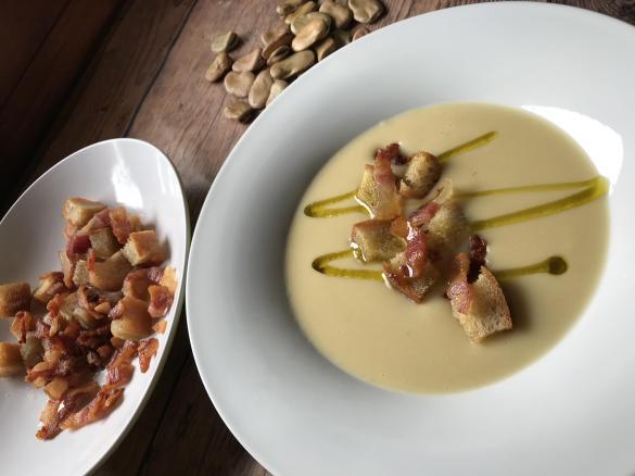 Cremosa  Croccante di fave /contest legumi