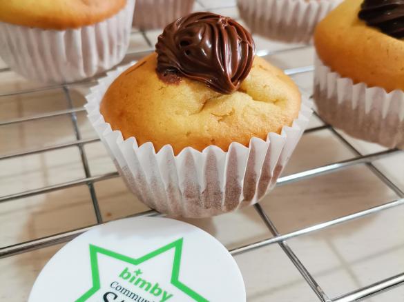 Muffin Ripieni di crema di nocciole