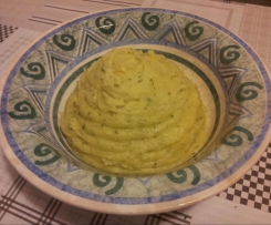 Purè di patate con porri, curry e prezzemolo