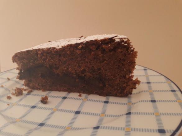 Torta cioccolato e pere