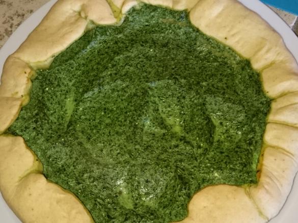 Torta salata con coste