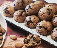 Biscotti mandorle e cioccolato