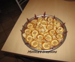 Voulvant con fonduta di formaggio