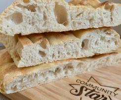 Focaccia rustica a lunga lievitazione