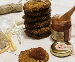 Cookies con carote e frutta secca "contest merende".