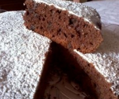 Torta al cioccolato per colazione e merenda