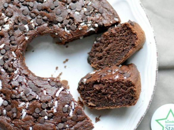 Ciambella al cacao morbidissima (senza uova)