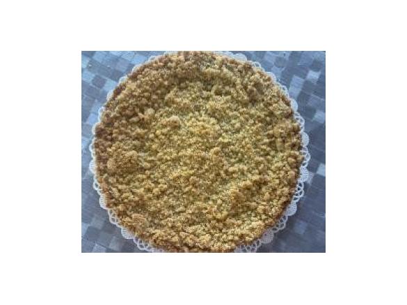 Torta sbriciolata con ricotta e cioccolato