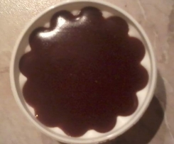 Budino al cioccolato senza uova