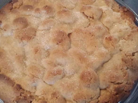 Crostata di pere e amaretti