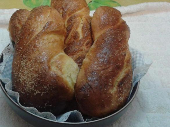 Treccine all'arancia  (con olio d' oliva)