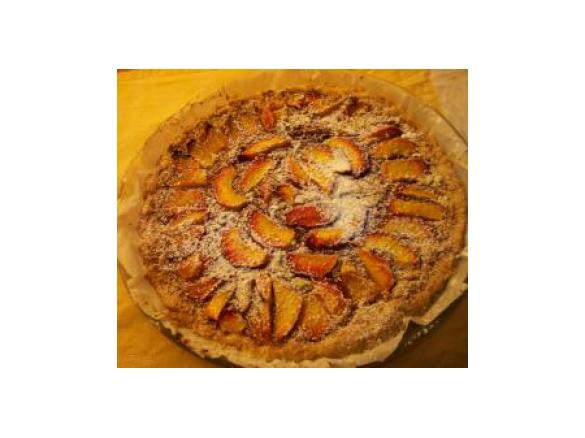Crostata di pesche(ottima per pic-nic)