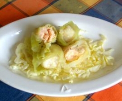 Bocconcini di pesce incavolati