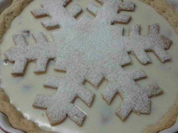 Crostata panna e marroni