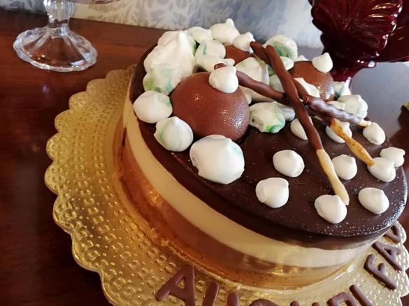 torta ai tre cioccolati