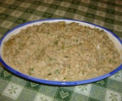 risotto al taleggio e rucola