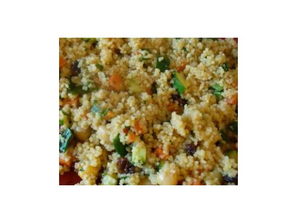 Cous Cous verdure e uvetta