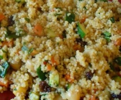 Cous Cous verdure e uvetta